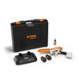 STIHL GTA 30 akkuoksasaha setti (2xAS 2 akku ja AL 5-2 laturi)
