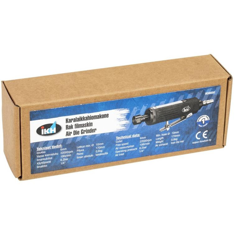 KARALAIKKAHIOMAKONE SUORA 1/4' IKH8050