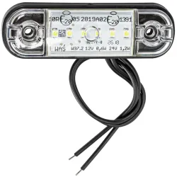 ÄÄRIVALO LED MATALA VALKOINEN 12-24V