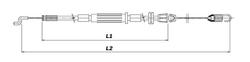 STIGA Clutch Drive Cable