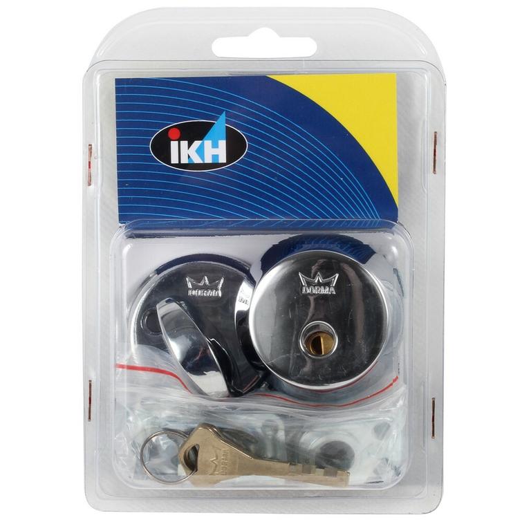 AVAINPESÄ ULKO-OVI SIS. HELAT KROMI