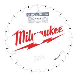 MILWAUKEE PYÖRÖSAHANT. W190X30X1,6X24