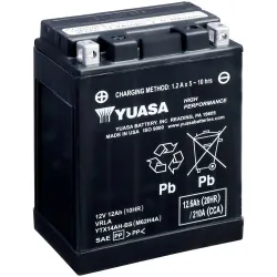 AKKU YUASA  MP 12,6AH AGM +- 134X89X166