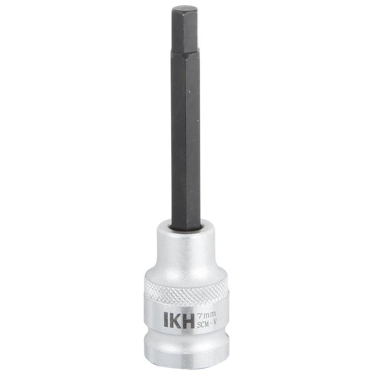 KUUSIOKOLOKÄRKIHYLSY 1/2' 7MM 100MM IKH4307