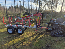 KRANMAN T1850 Pro+ 4WD-UTV, 4.5m kuormain. UTV k&auml;ytt&ouml;&ouml;n