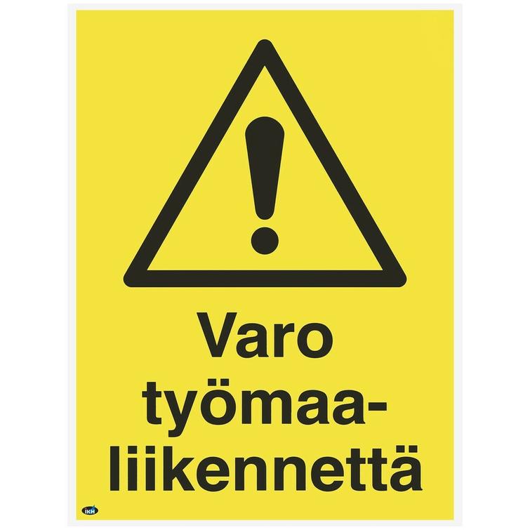 OPASTE VARO TYÖMAALIIKENNETTÄ 300X400 MU TRA142M