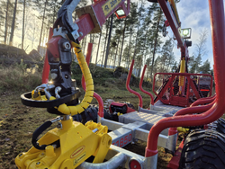 KRANMAN T1850 Pro+ 4WD-UTV, 4.5m kuormain. UTV käyttöön