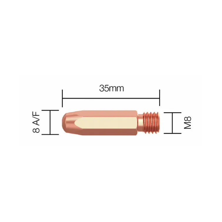 VIRTASUUTIN M8 1,0MM/35MM 5 KPL KEMPPI