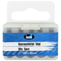 RUUVAUSK&Auml;RKI 5KPL 25MM T25 V&Auml;RIRENGAS