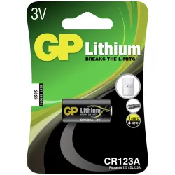 PARISTO FOTO 3V CR123A LITHIUM 1KPL