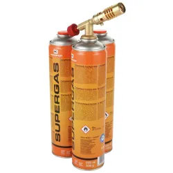 KAASUPOLTIN MINI + 3X 600ML KAASUS&Auml;ILI&Ouml;