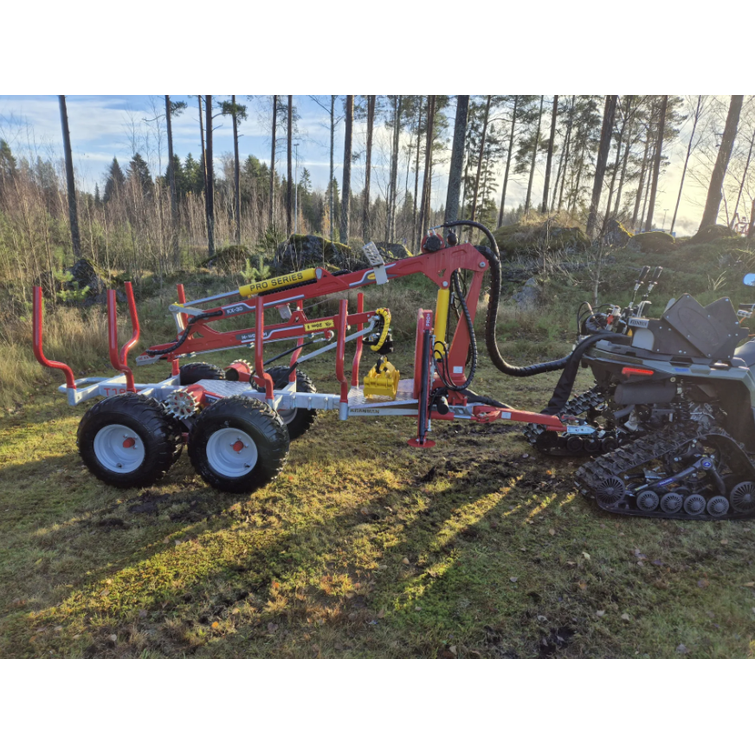 KRANMAN T1850 Pro+ 4WD-UTV, 4.5m kuormain. UTV käyttöön