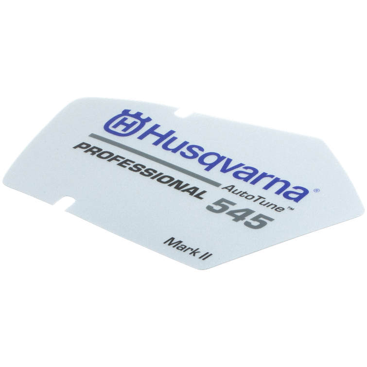 HUSQVARNA LABEL STARTER HOUSING 545