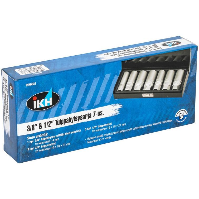 TULPPAHYLSYSARJA 3/8' & 1/2' 14/16/18/21 IKH6321