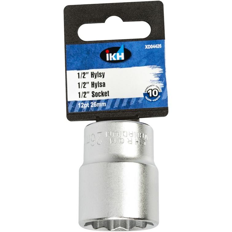 HYLSY 1/2'- 26MM 12-KULMA MATTA XD04426