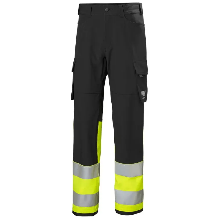 HELLY HANSEN HOUSUT C52 ALNA 4X CARGO KELTAINEN/HARMAA