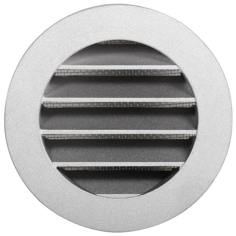 ULKOSÄLEIKKÖ PV 100MM PYÖREÄ ALUMIINI HE0135