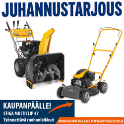 JUHANNUSTARJOUS ST 5262 P WS 250 + MULTICLIP 47 ruohonleikkuri