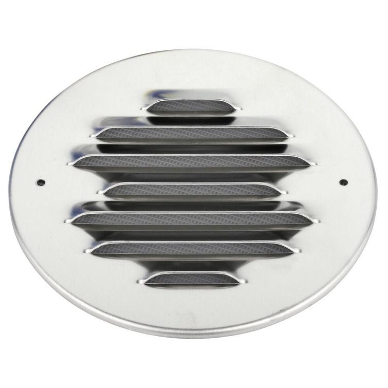 ULKOSÄLEIKKÖ PTUP 125MM PYÖREÄ ZN HE0143