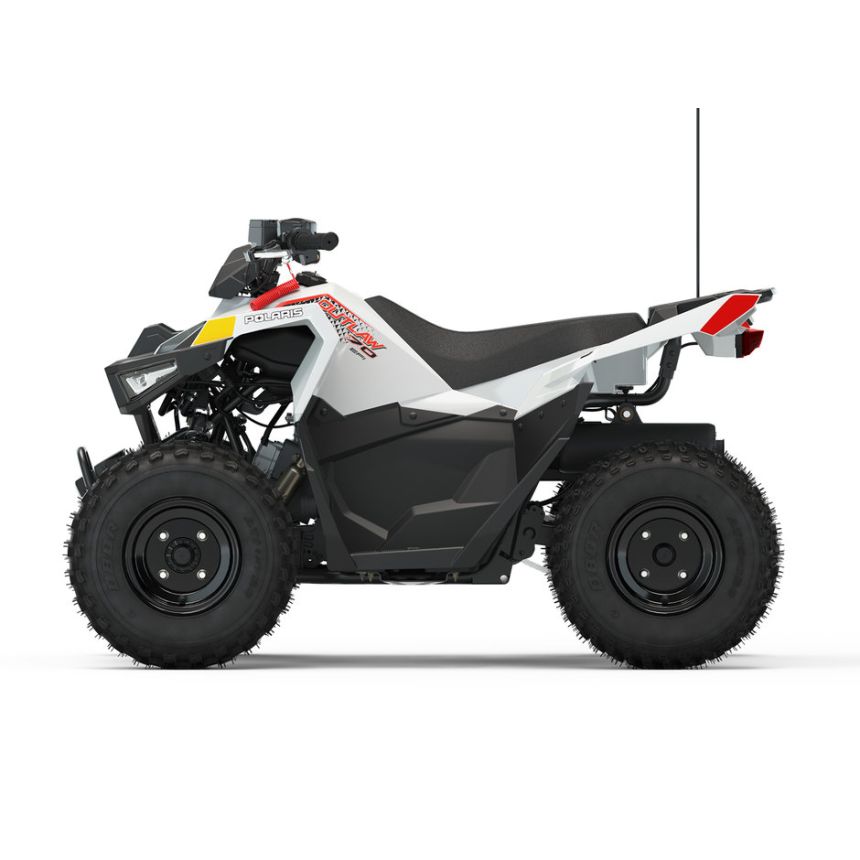 POLARIS OUTLAW 70 Bright White/Indy Red
